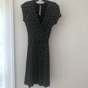 ANTHROPOLOGIE / Bailey 44 summer faux wrap dress